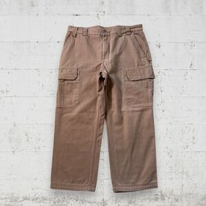 Duluth Trading Carpenter Heavy Duty Canvas Cargo Pants 38x28